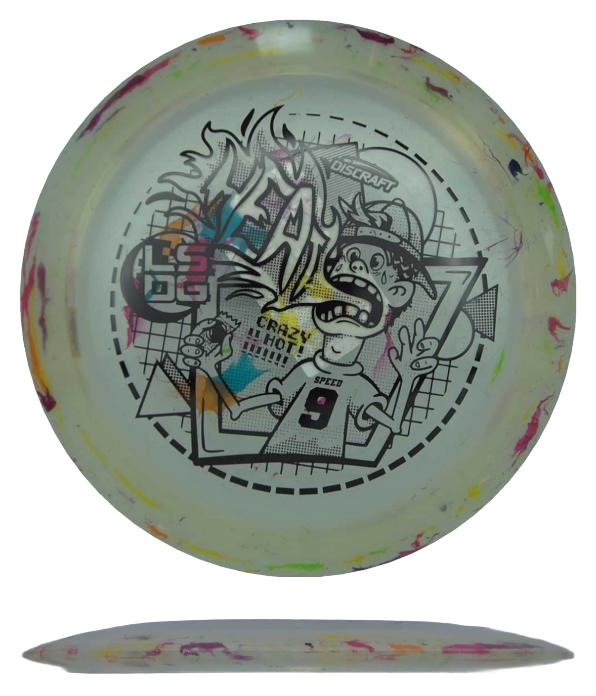 Discraft Heat - Jawbreaker Z FLX - 2026 Ledgestone (Season One) / 173-74g - Multicolor Jawbreaker (Black) *117* - Skyline Disc Golf