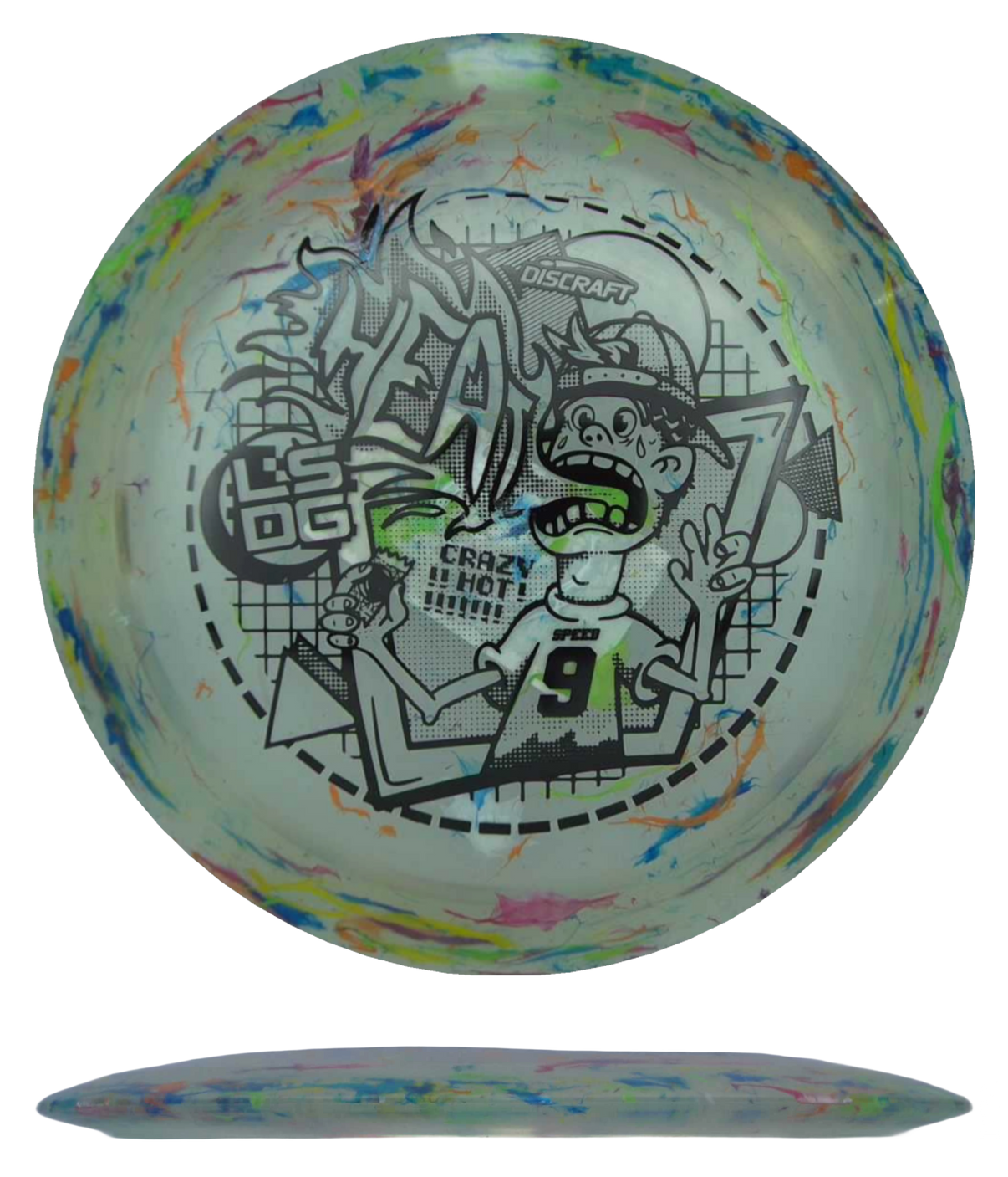 Discraft Heat - Jawbreaker Z FLX - 2026 Ledgestone (Season One) / 173-74g - Multicolor Jawbreaker (Black) *119* - Skyline Disc Golf