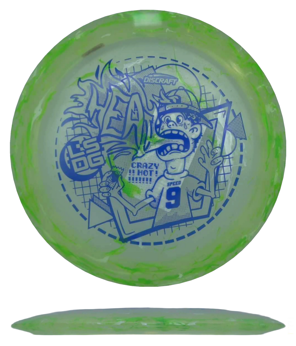 Discraft Heat - Jawbreaker Z FLX - 2026 Ledgestone (Season One) / 173-74g - Lime Jawbreaker (Blue) - Skyline Disc Golf