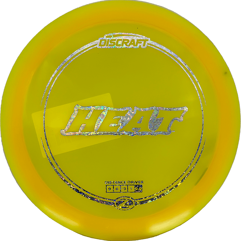 Discraft Heat Discraft Heat - Z Line / 173-74g - Yellow-ish (Silver Shatter) - Skyline Disc Golf