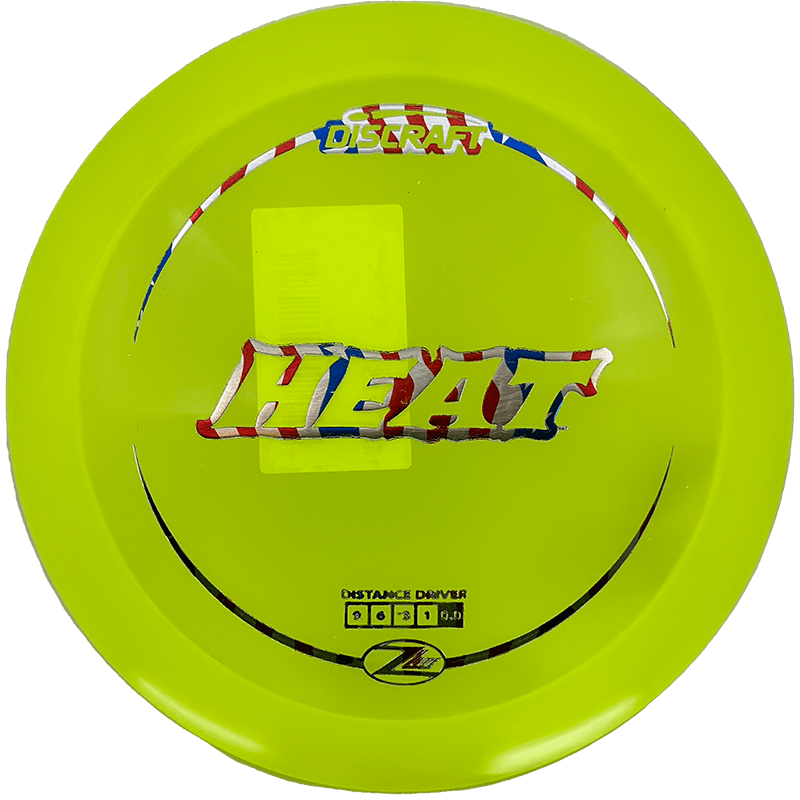 Discraft Heat Discraft Heat - Z Lite / 164g - Yellow (Flag Foil) - Skyline Disc Golf