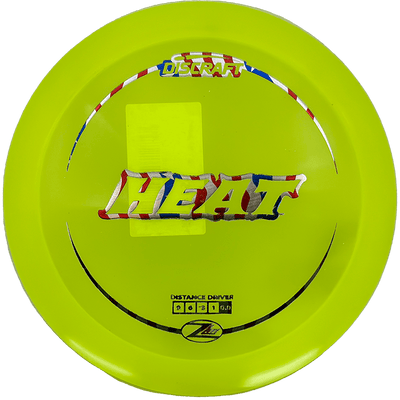 Discraft Heat Discraft Heat - Z Lite / 164g - Yellow (Flag Foil) - Skyline Disc Golf