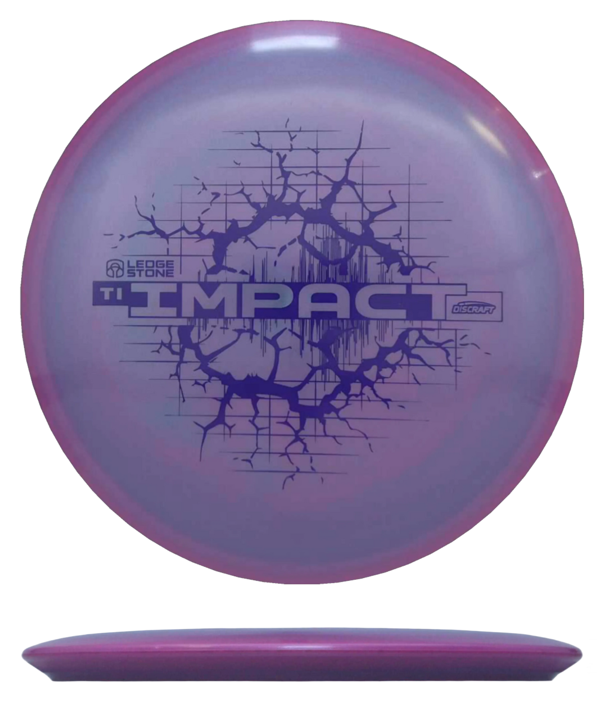 Discraft Impact - TI Colorshift / 175-76g - Magenta (Dark Purple) - Skyline Disc Golf