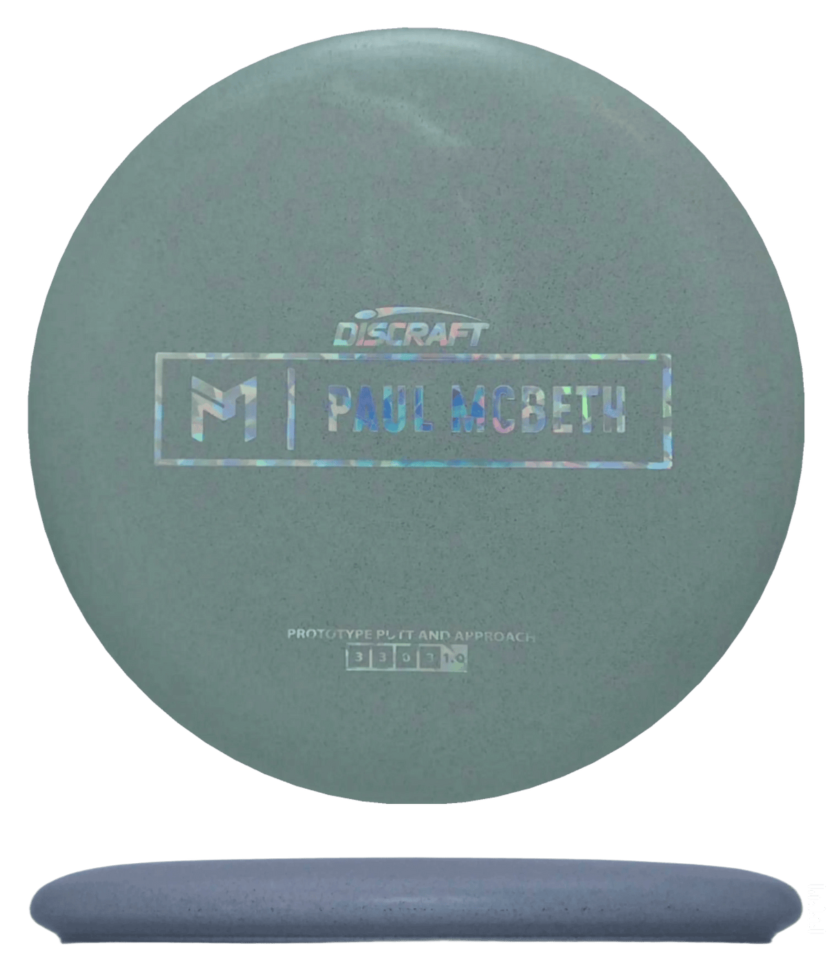 173g - Granite (Chrome Shatter) Proto Blend Discraft Kratos - Skyline Disc Golf