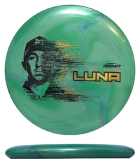 Discraft Luna - Special Blend - Paul McBeth Tour Series / 173-74g - Green Burst (Gold Glitter) - Skyline Disc Golf