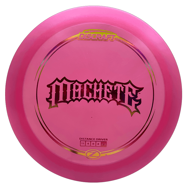 Discraft Machete - Z Line / 173-74g - Pink (Sunset Foil)