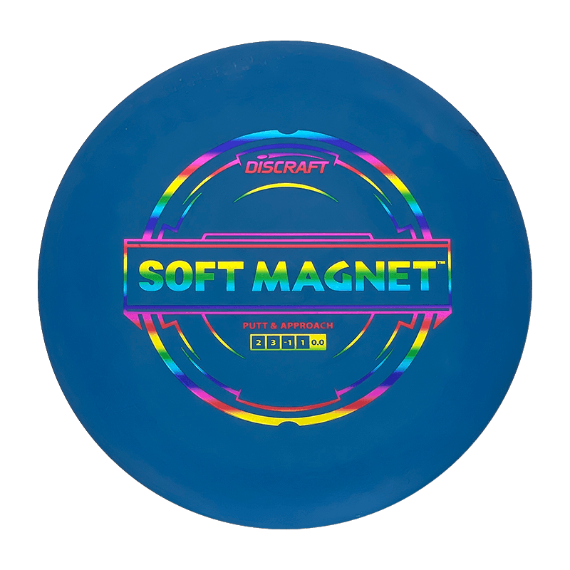 Discraft Magnet Discraft Magnet - Soft Putter Line / 173-74g - Blue (Rainbow Foil) - Skyline Disc Golf