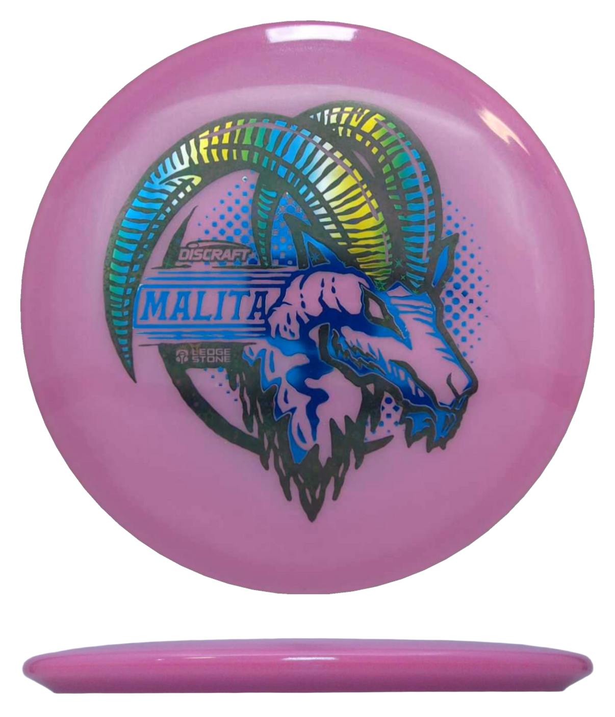 Discraft Malita - ESP Colorshift Swirl - Ledgestone Wave 3 / 171g - Pink (Blue Foil/Blue/Green/Yellow Foil) - Skyline Disc Golf