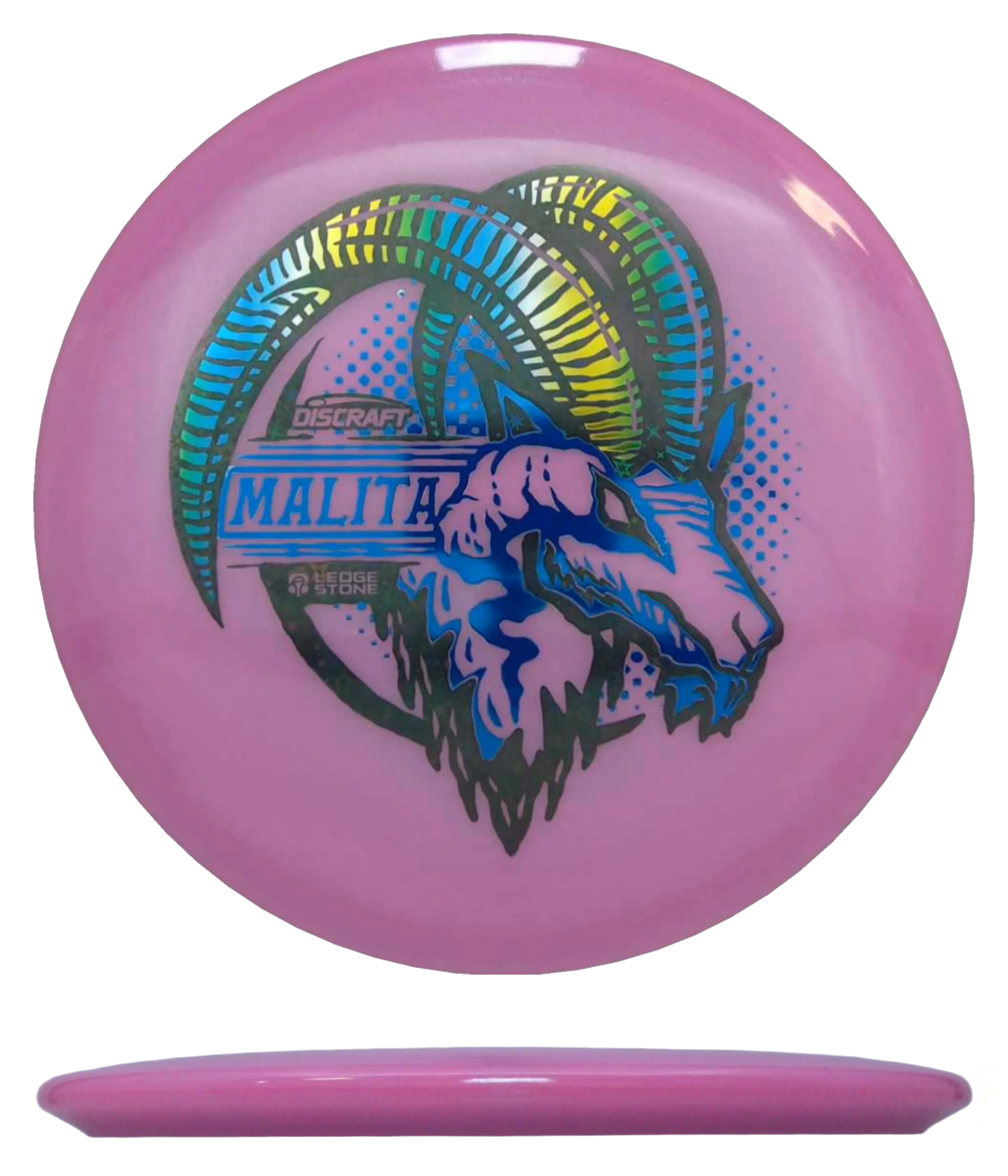 Discraft Malita - ESP Colorshift Swirl - Ledgestone Wave 3 / 171g - Pink (Blue Foil/Blue/Green/Yellow Foil) - Skyline Disc Golf