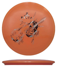 175 - 76g - Orange (Black/Silver Foil) Big Z Discraft Malta - Skyline Disc Golf