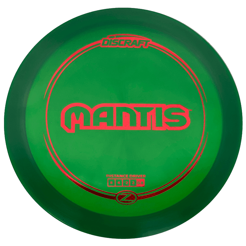 Discraft Mantis Discraft Mantis - Z Line / 170-72g - Green (Red Foil) - Skyline Disc Golf