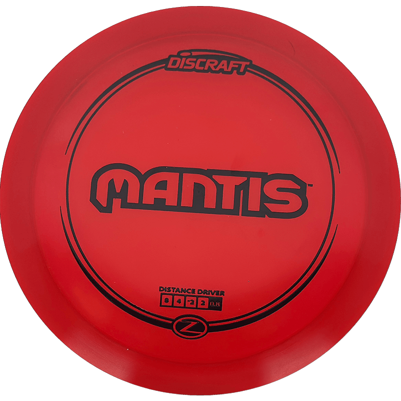 Discraft Mantis Discraft Mantis - Z Line / 170-72g - Red (Black) - Skyline Disc Golf