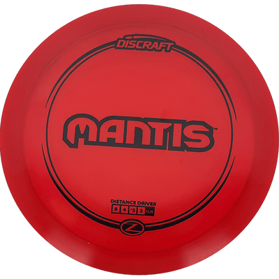 Discraft Mantis Discraft Mantis - Z Line / 170-72g - Red (Black) - Skyline Disc Golf