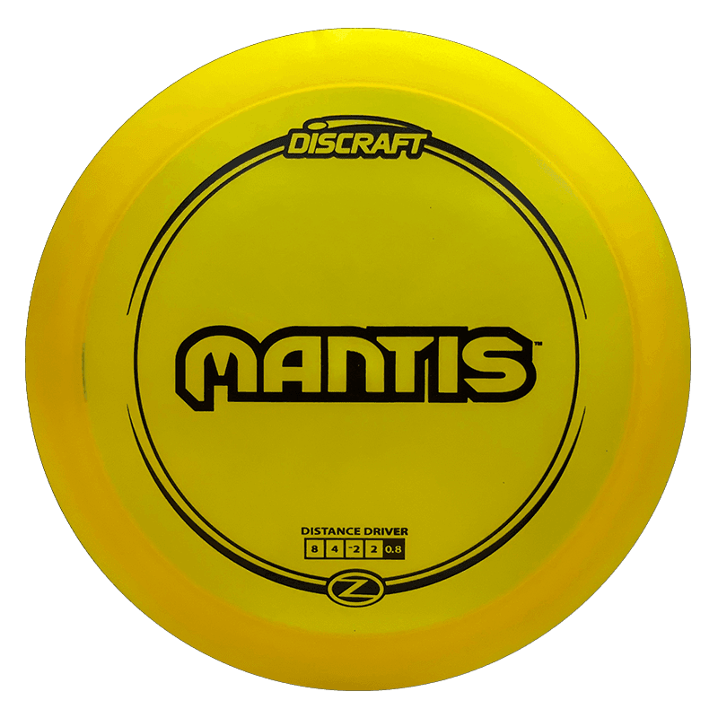 Discraft Mantis Discraft Mantis - Z Line / 170-72g - Yellow (Black) - Skyline Disc Golf