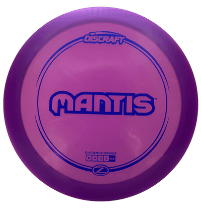 Discraft Mantis Discraft Mantis - Z Line / 173-74g - Purple (Blue) - Skyline Disc Golf