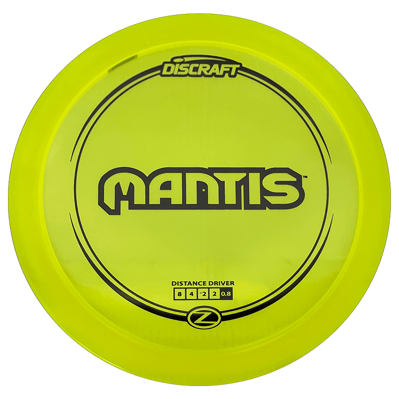 Discraft Mantis Discraft Mantis - Z Line / 173-74g - Yellow (Black) - Skyline Disc Golf