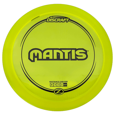 Discraft Mantis Discraft Mantis - Z Line / 173-74g - Yellow (Black) - Skyline Disc Golf