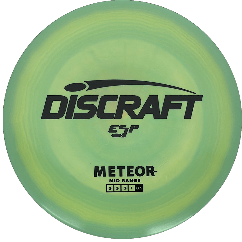 Discraft Meteor Discraft Meteor - ESP / 173-74g - Lemon Lime Swirl (Black) - Skyline Disc Golf