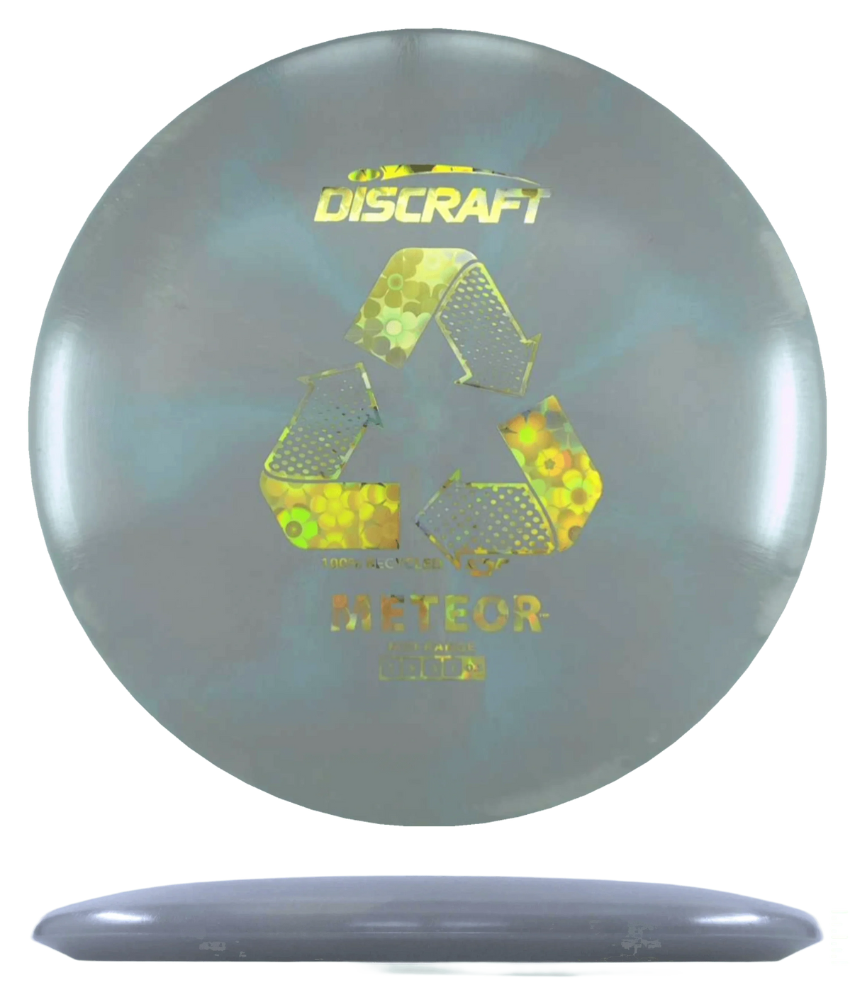 Discraft Meteor - ESP / 177+ - Green Swirl (Magenta Glitter) - Skyline Disc Golf