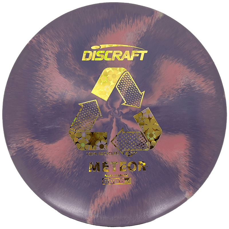 Discraft Meteor Discraft Meteor - Recycled ESP / 175-76g - Violet/Pink Swirl (Gold Flowers) - Skyline Disc Golf