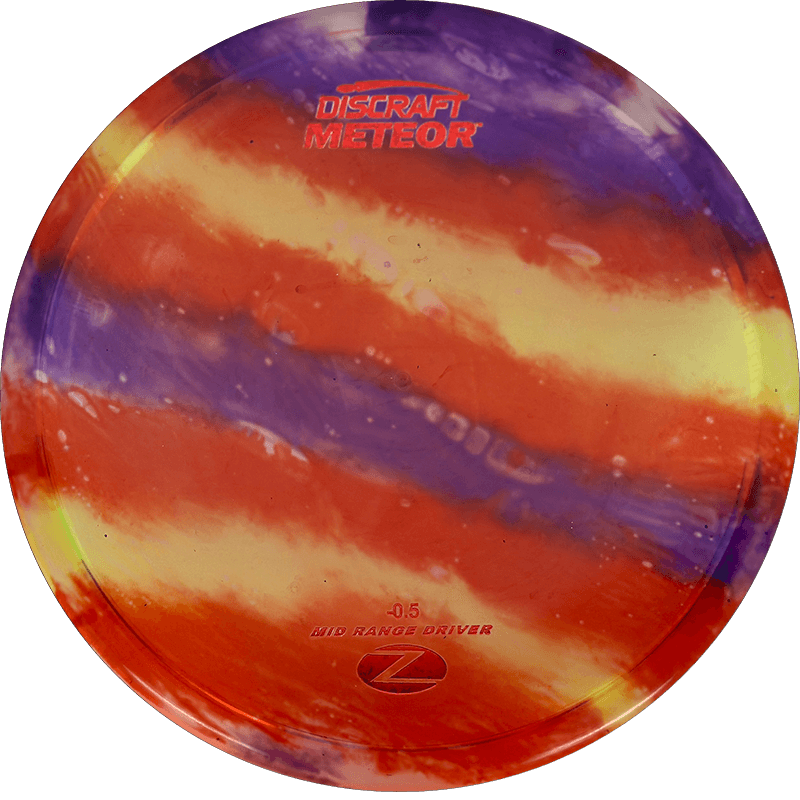 Discraft Meteor Discraft Meteor - Z Line FlyDye / 177+ - Red/Yellow/Purple Dye (Red) - Skyline Disc Golf