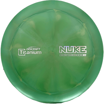 Discraft Nuke Discraft Nuke - Titanium / 173-74g - Green Swirl (Moneystamp) - Skyline Disc Golf