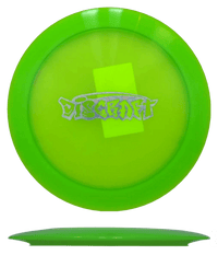 173 - 74g - Lime Green (Chrome) Z Line Discraft Nuke - Skyline Disc Golf