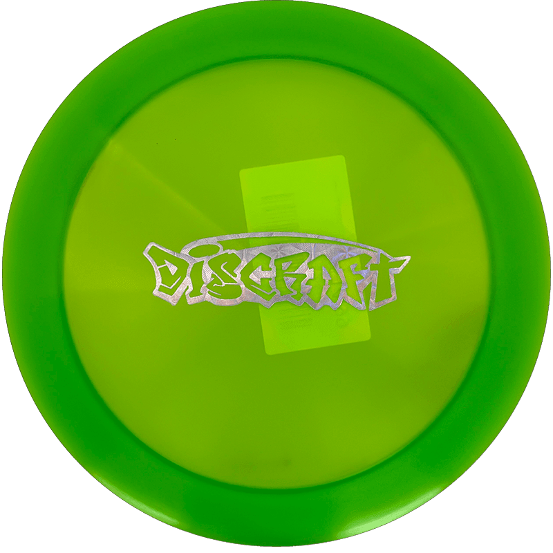173 - 74g - Lime Green (Chrome) Z Line Discraft Nuke - Skyline Disc Golf