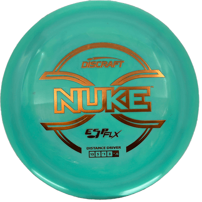 Discraft Nuke Discraft Nuke - ESP FLX / 173-74g - Mint Swirl (Orange Foil) - Skyline Disc Golf