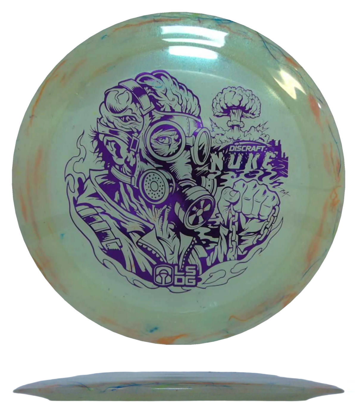 Discraft Nuke - Colorshift Jawbreaker Z FLX - 2026 Ledgestone Wave 2 / 173-74g - Pearl Jawbreaker (Purple Foil) *066* - Skyline Disc Golf