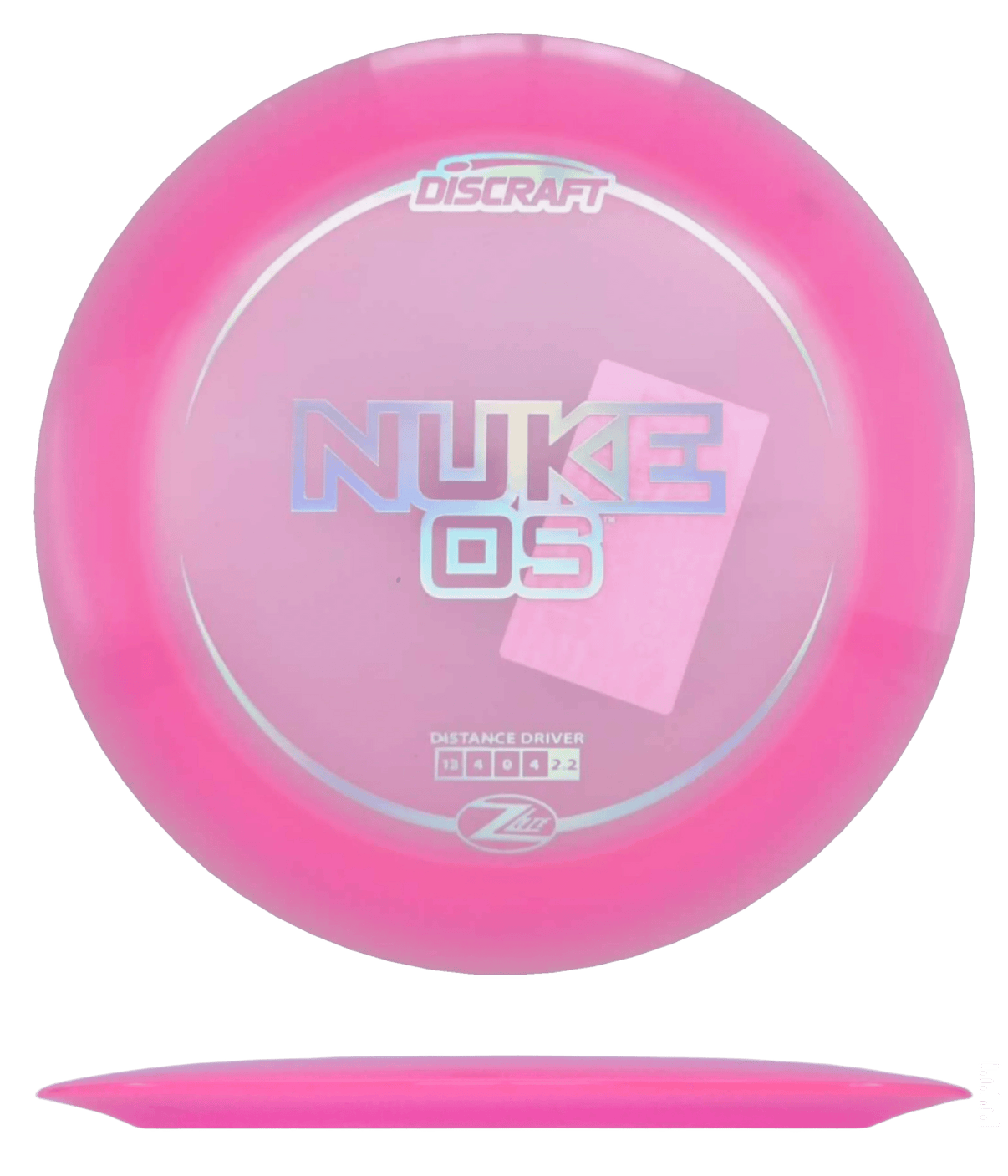 Discraft Nuke OS - Z Lite / 163g - Hot Pink (Chrome) - Skyline Disc Golf
