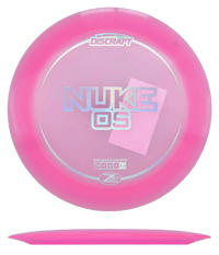 Discraft Nuke OS - Z Lite / 163g - Hot Pink (Chrome) - Skyline Disc Golf