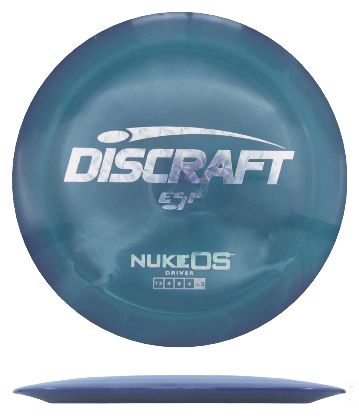 Discraft Nuke OS - ESP / 170-72g - Aqua Swirl (Chrome) - Skyline Disc Golf