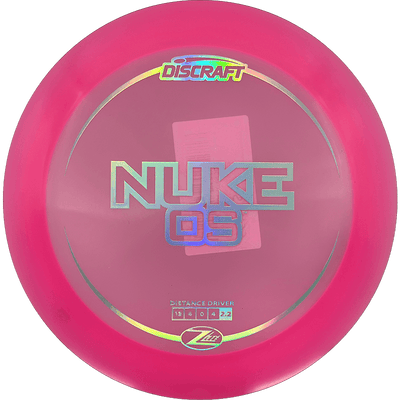 Discraft Nuke OS Discraft Nuke OS - Z Lite / 163g - Hot Pink (Chrome) - Skyline Disc Golf