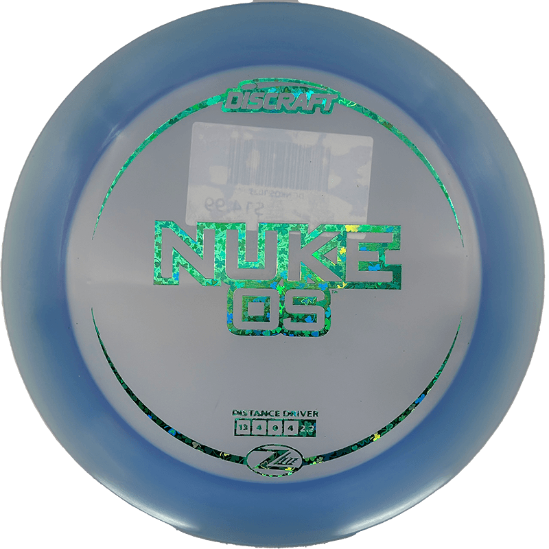 Discraft Nuke OS Discraft Nuke OS - Z Lite / 164g - Blue (Blue Green Shamrocks) - Skyline Disc Golf