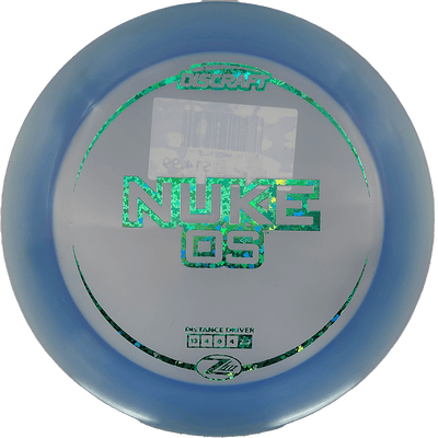 Discraft Nuke OS Discraft Nuke OS - Z Lite / 164g - Blue (Blue Green Shamrocks) - Skyline Disc Golf