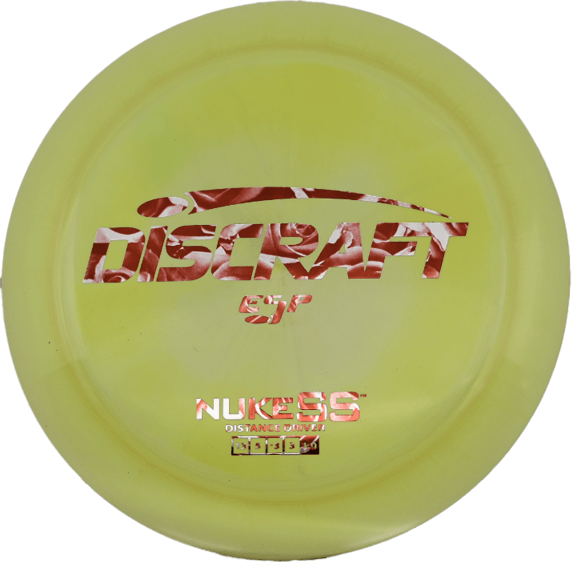 Discraft Nuke SS - ESP / 173-74g - Goldenrod (Brown Roses)