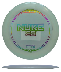 Discraft Nuke SS - Z Line / 170-72g - White (Rainbow Foil) - Skyline Disc Golf