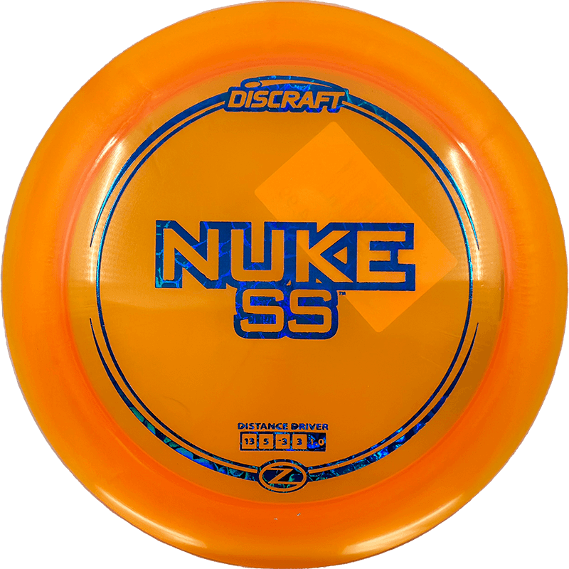 Discraft Nuke SS Discraft Nuke SS - Z Line / 173-74g - Orange (Blue Aqua) - Skyline Disc Golf