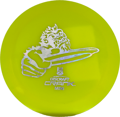 Discraft Oversize Mini Discraft Oversize Mini - Crank / Yellow (Moneystamp) - Skyline Disc Golf