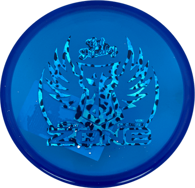 Discraft Oversize Mini Discraft Oversize Mini - Zone / Blue (Blue Leopard Print) - Skyline Disc Golf