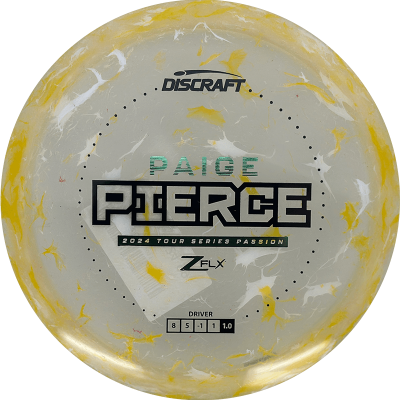 Discraft Passion Discraft Passion - Jawbreaker Z FLX - Paige Pierce Tour Series / 170-72g - Yellow Jawbreaker (Green/Black) - Skyline Disc Golf