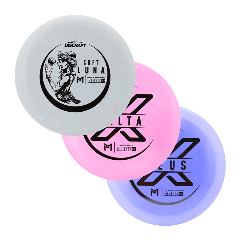 Discraft Paul McBeth 3-Disc Set - Paul McBeth / Stock