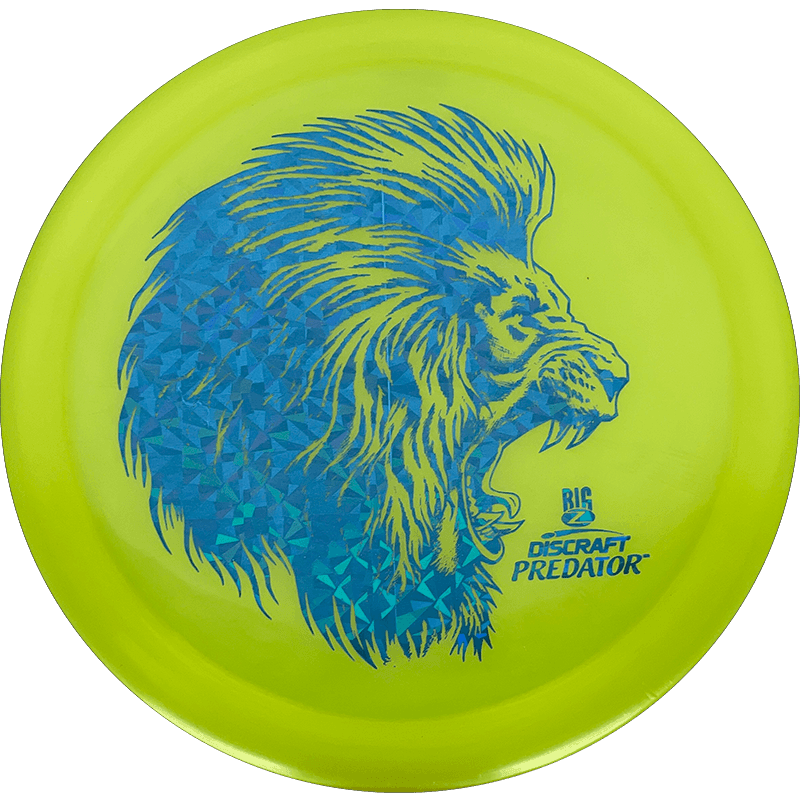 Discraft Predator Discraft Predator - Big Z / 170-72g - Yellow (Blue Shatter) - Skyline Disc Golf