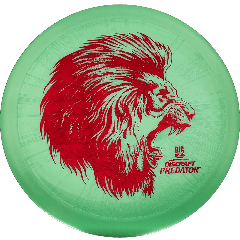 Discraft Predator Discraft Predator - Big Z / 173-74g - Light Green (Red Shatter) - Skyline Disc Golf