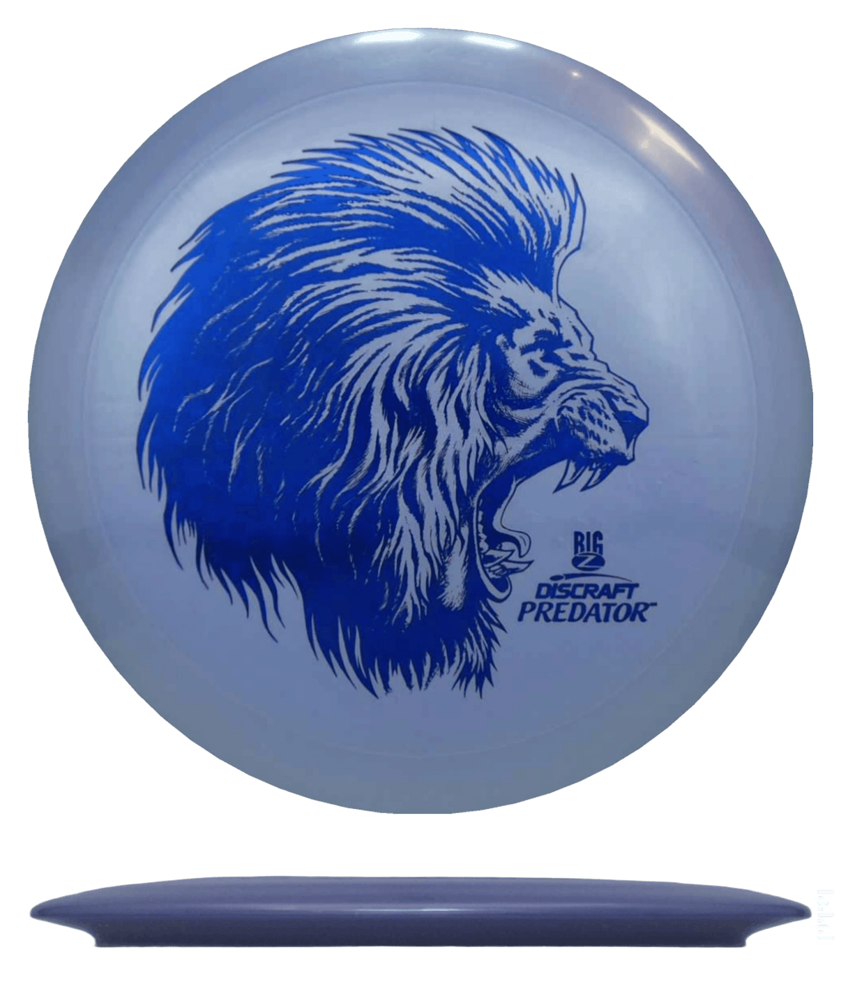 171g - Lavender (Blue Foil) Big Z Discraft Predator - Skyline Disc Golf