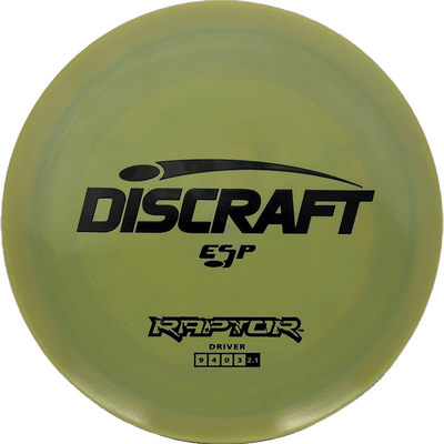 Discraft Raptor Discraft Raptor - ESP / 170-72g - Pea Green (Black) - Skyline Disc Golf