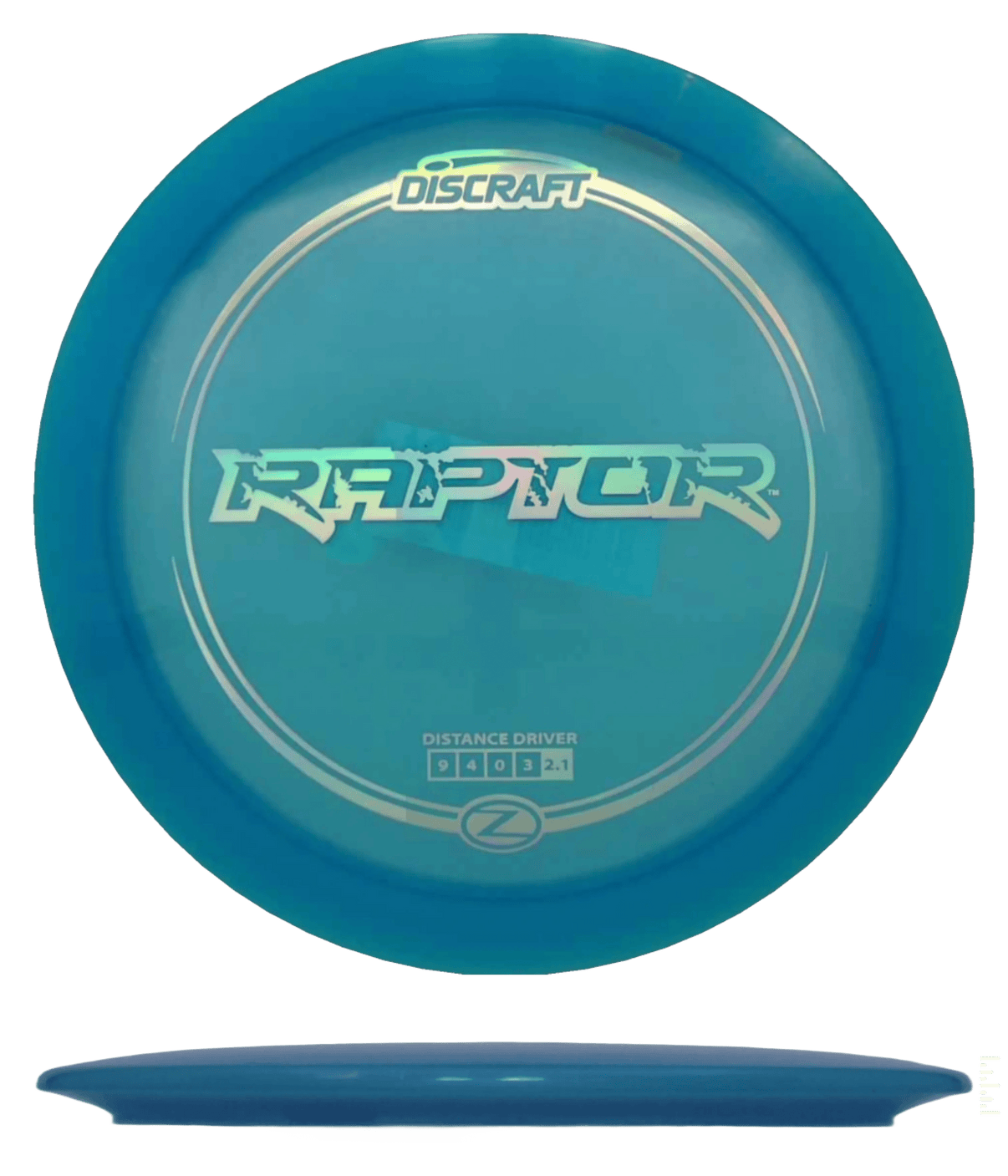 173 - 74g - Blue (Chrome) *1009* Z Line Discraft Raptor - Skyline Disc Golf