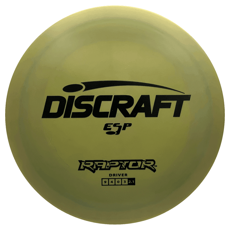 Discraft Raptor Discraft Raptor - ESP / 173-74g - Pea Green (Black) - Skyline Disc Golf