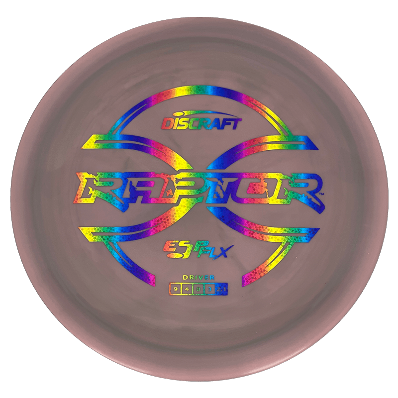 Discraft Raptor Discraft Raptor - ESP FLX / 167-69g - Dark Sand (Rainbow Stars) - Skyline Disc Golf